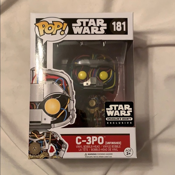 Funko Pop Star Wars – C-3PO #181 – Smuggler’s Bounty Exclusive – 2017 – Neuf